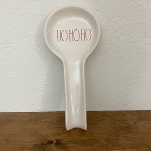Rae Dunn “ho ho ho” spoon rest